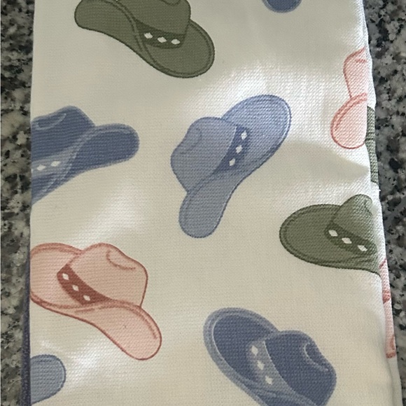 Cowboy western Hat pack of 3 kitchen towels NWT - Picture 1 of 5